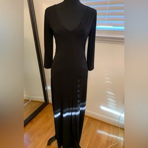 All Black Evening Dress